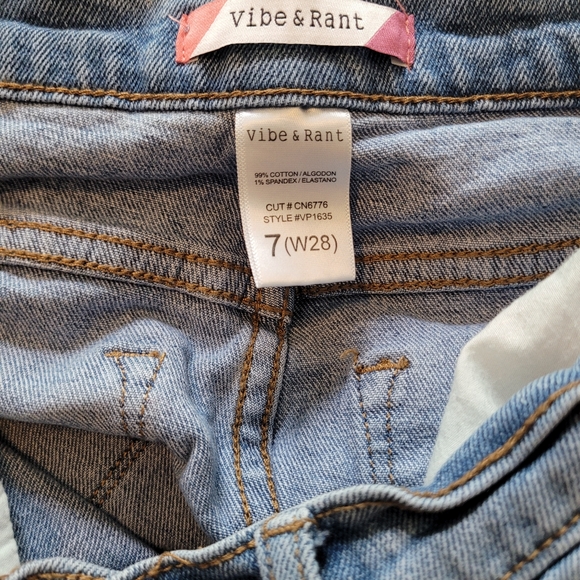 Vibe And Rant Ripped knee jeans #286 - Picture 3 of 4